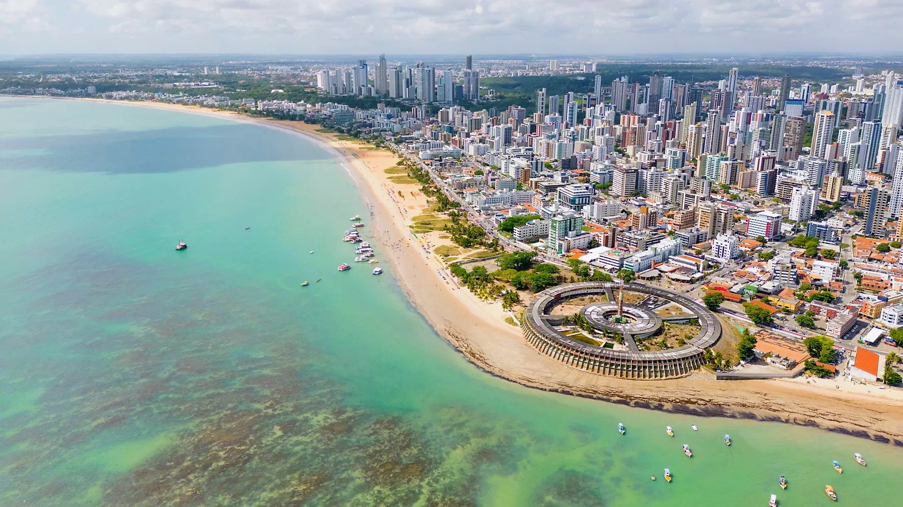 Vista aérea de João Pessoa